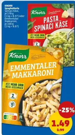 PENNY Knorr Spaghetteria Angebot