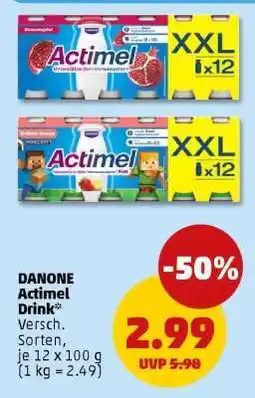 PENNY Danone Actimel Drink Angebot
