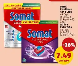 PENNY SOMAT All in 1 Extra Tabs Angebot