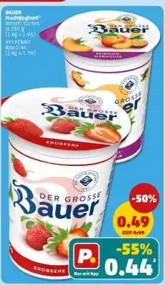 PENNY Bauer Fruchtjoghurt Angebot