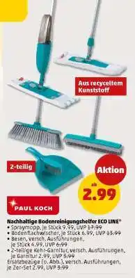 PENNY Nachhaltige Bodenreinigungshelfer ECO LINE Angebot