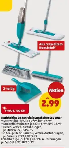 PENNY Paul koch nachhaltige bodenreinigungshelfer eco line Angebot