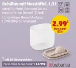 PENNY Brabantia Behälter mit Messlöffel Angebot