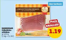 PENNY Radeberger Frühstücksschinken Angebot