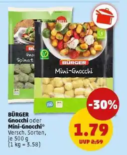PENNY BÜRGER Gnocchi oder Mini-Gnocchi Angebot