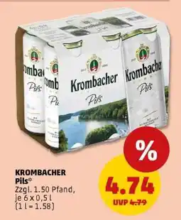 PENNY Krombacher Pils Angebot