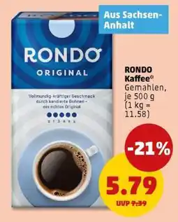 PENNY RONDO Kaffee Angebot