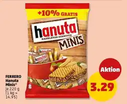 PENNY FERRERO Hanuta Minis Angebot
