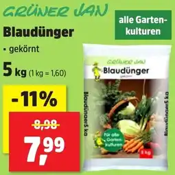 Thomas Philipps GRÜNER JAN Blaudünger Angebot