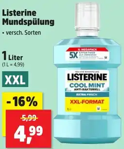 Thomas Philipps Listerine Mundspülung Angebot
