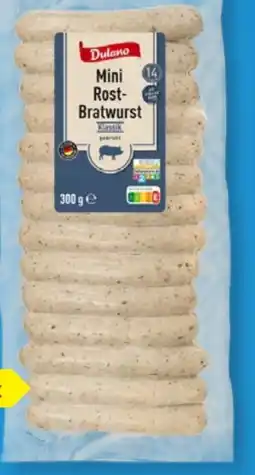 Lidl Dulano Mini Rostbratwürste Angebot