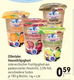 CITTI Markt Zillertaler Heumilchjoghurt Angebot