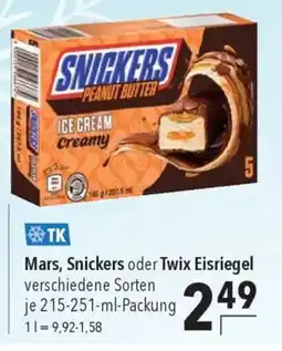CITTI Markt Mars, Snickers oder Twix Eisriegel Angebot