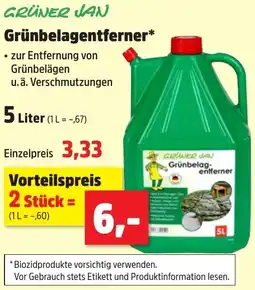 Thomas Philipps GRÜNER JAN Grünbelagentferner Angebot