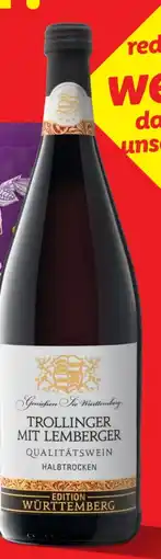 Lidl WZG Trollinger mit Lemberger Angebot