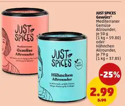 PENNY Just spices mediterraner gemüse allrounder Angebot