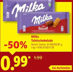 Lidl Milka Tafelschokolade Angebot