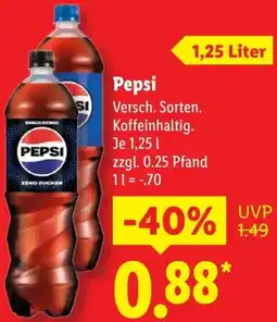 Lidl Pepsi Angebot