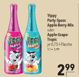 CITTI Markt Yippy Party-Spass Apple-Berry-Mix oder Apple-Grape- Tropic Angebot