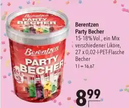 CITTI Markt Berentzen Party Becher Angebot