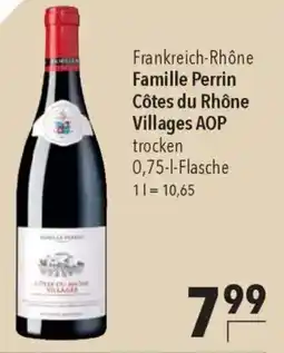 CITTI Markt Famille Perrin Côtes du Rhône Villages AOP Angebot