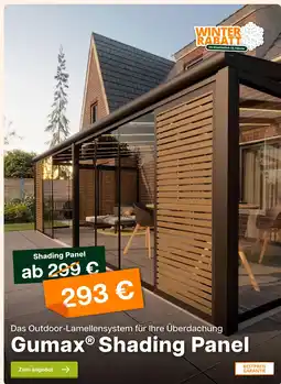 Tuinmaximaal Gumax shading panel Angebot