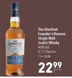 CITTI Markt The Glenlivet Founder's Reserve Single Malt Scotch Whisky Angebot