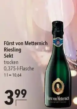 CITTI Markt Fürst von Metternich Riesling Sekt Angebot