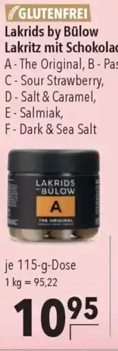 CITTI Markt Lakrids by Bülow Lakritz mit Schokolade Angebot