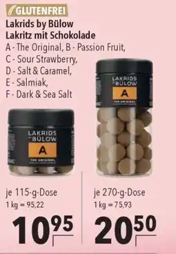CITTI Markt Lakrids by Bülow Lakritz mit Schokolade Angebot