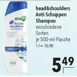 CITTI Markt head&shoulders Anti-Schuppen Shampoo Angebot
