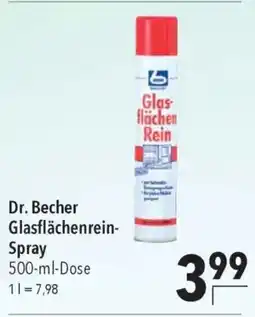 CITTI Markt Dr. Becher Glasflächenrein- Spray Angebot