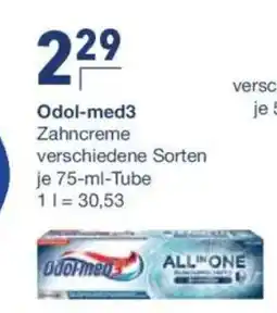 CITTI Markt Odol-med3 Zahncreme Angebot