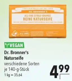 CITTI Markt Dr. Bronner's Naturseife Angebot