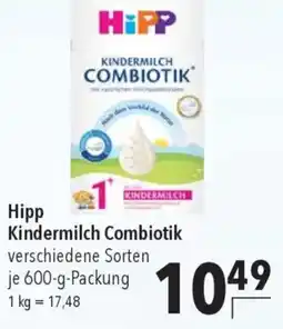 CITTI Markt Hipp Kindermilch Combiotik Angebot