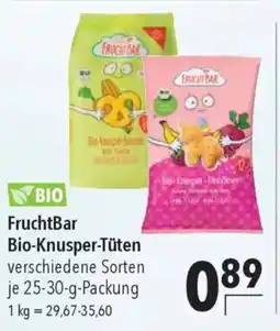 CITTI Markt FruchtBar Bio-Knusper-Tüten Angebot
