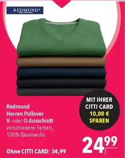 CITTI Markt REDMOND Herren Pullover Angebot