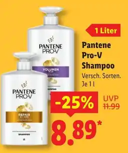 Lidl Pantene Pro-V Shampoo Angebot