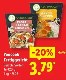 Lidl Youcook Fertiggericht Angebot