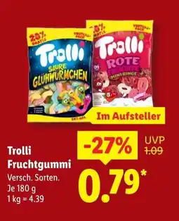 Lidl Trolli Fruchtgummi Angebot