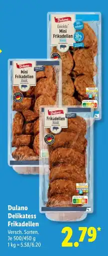 Lidl Dudano Leichte Frikadellen Angebot