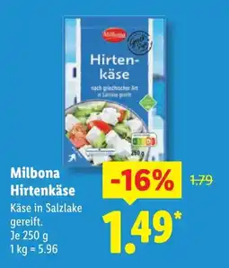 Lidl Milbona Hirtenkäse Angebot