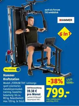 Lidl Hammer Kraftstation Angebot
