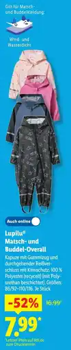 Lidl Lupilu Matsch- und Buddel-Overall Angebot