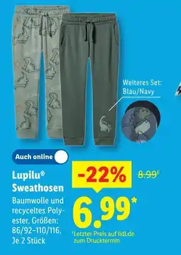 Lidl Lupilu Sweathosen Angebot