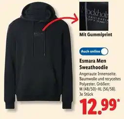 Lidl Esmara Men Sweathoodie Angebot