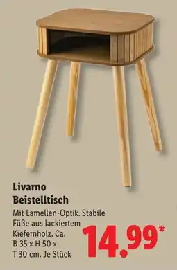 Lidl Livarno Beistelltisch Angebot