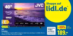Lidl JVC Fernseher Angebot