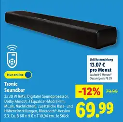 Lidl Tronic Soundbar Angebot