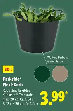 Lidl Parkside Flexi-Korb Angebot